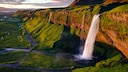 Seljalandsfoss-Wasserfall in Island