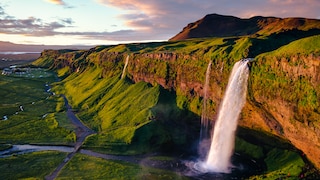 Seljalandsfoss-Wasserfall in Island