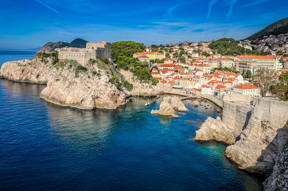 Dubrovnik liegt im Süden Kroatiens