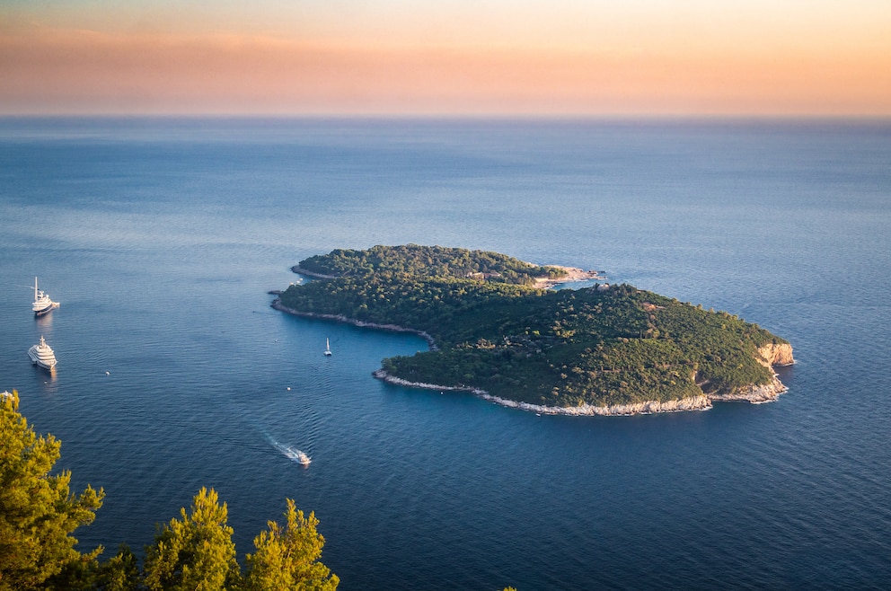Die zu Kroatien gehörende Insel Lokrum