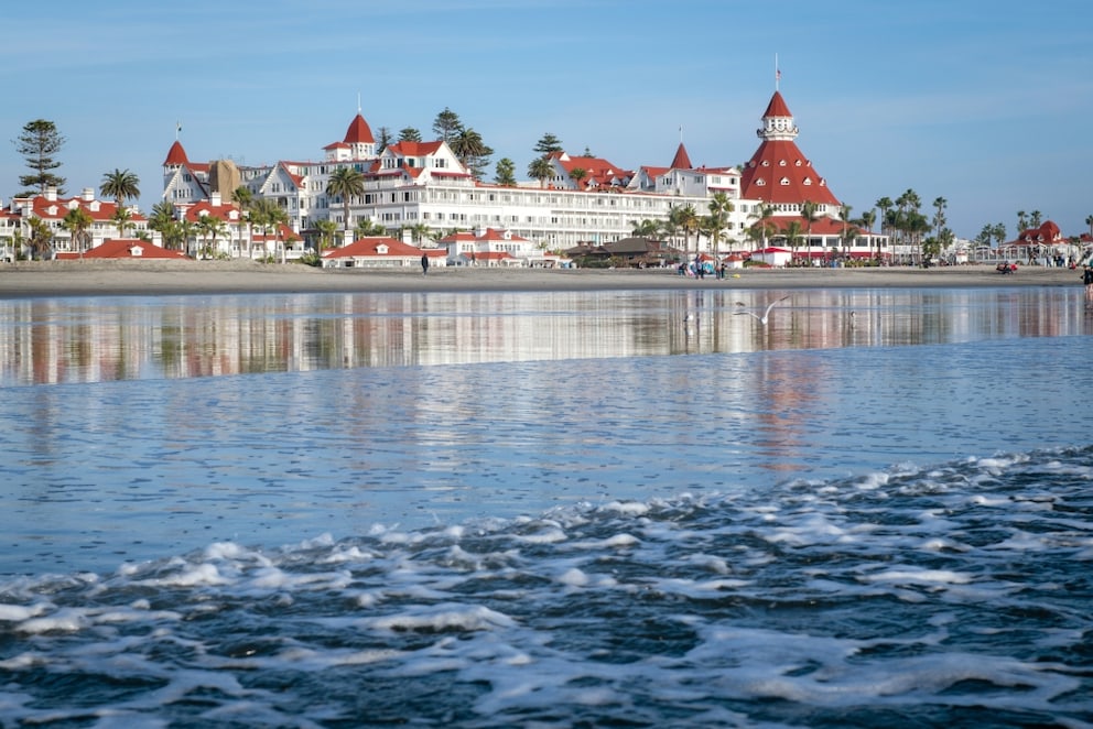 Coronado Beach in San Diego, California