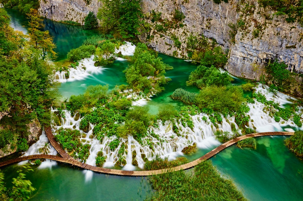 Plitvicer-Seen-Nationalpark in Kroatien