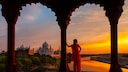 Das Taj Mahal ist eine beliebte Sehenswürdigkeit in Indien