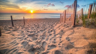 Strand in den USA