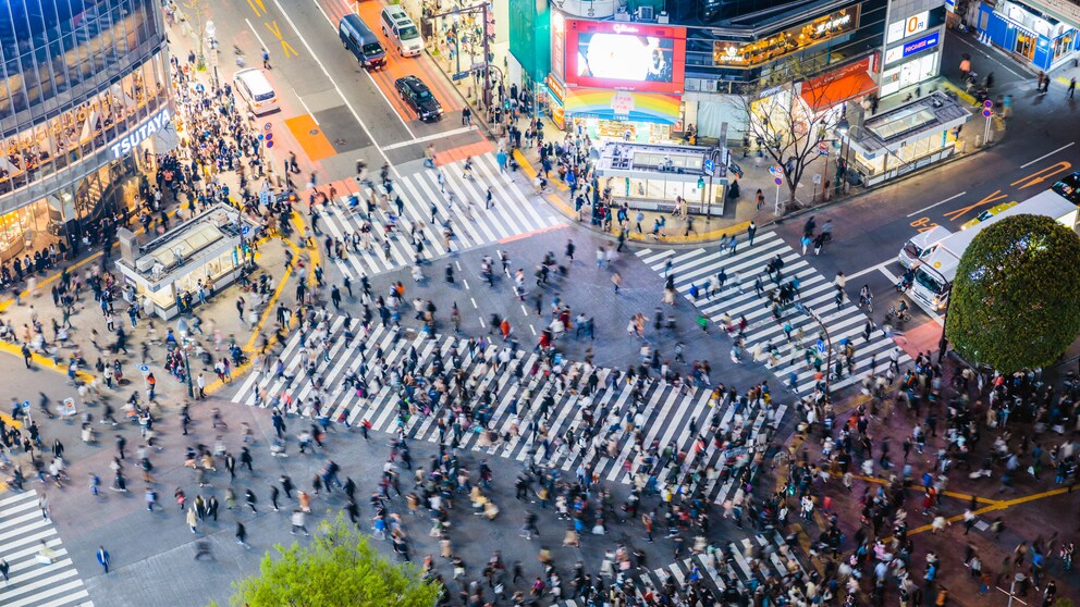 Die Alle-gehen-Kreuzung im Tokioer Stadtteil Shibuya ist eine Attraktion für sich – doch auch hier lauern Fettnäpfchen