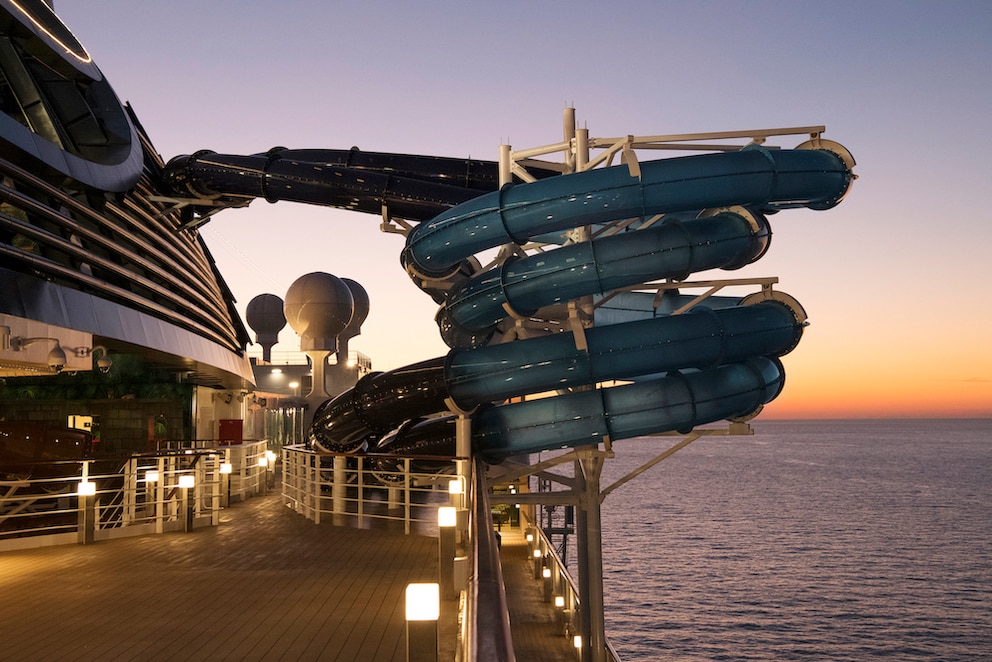 Die MSC Seaside bietet Urlaubern verschiedene Pools