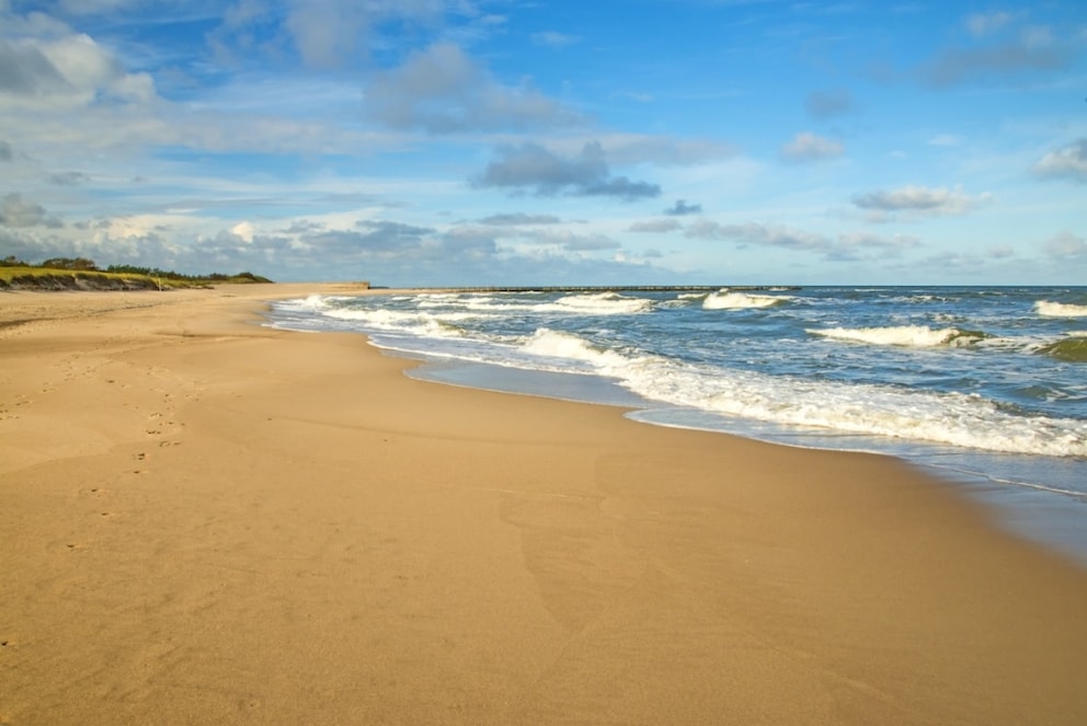 The Polish Baltic Sea resort Ustka is a state-recognized seaside health resort