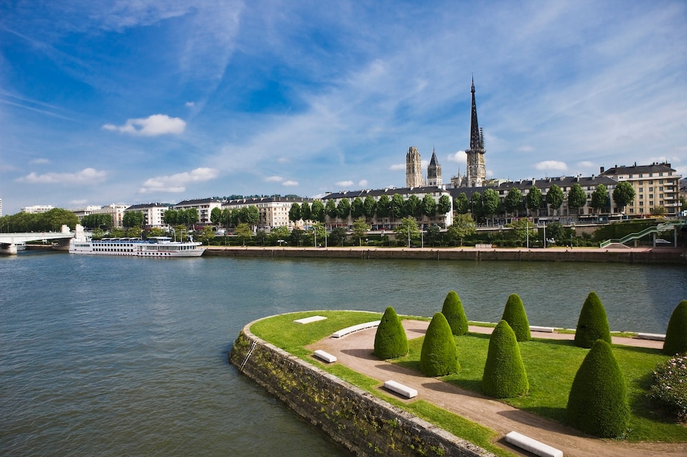 Seine Radtour Rouen