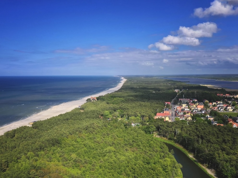 A paradise for nature lovers: Łeba, located at the 500-hectare Słowiński National Park, a UNESCO biosphere reserve