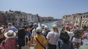 Übertourismus in Venedig, Italien