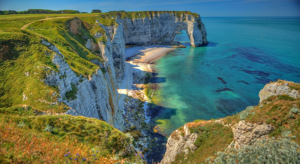 Urlaub im August Geheimtipp Normandie Étretat