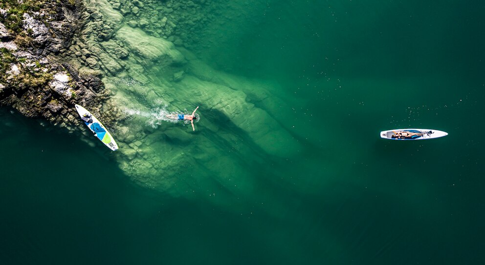 SUP mieten am Walchensee in Bayern