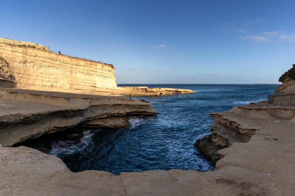 St. Peter’s Pool ist ein Naturpool auf Malta