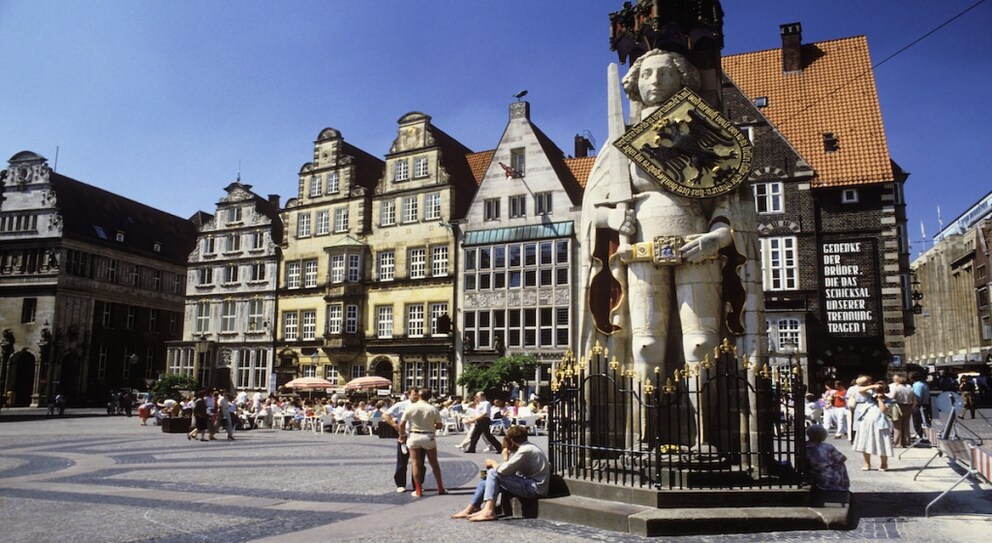 The Bremer Roland is a historic landmark and symbol of freedom and justice