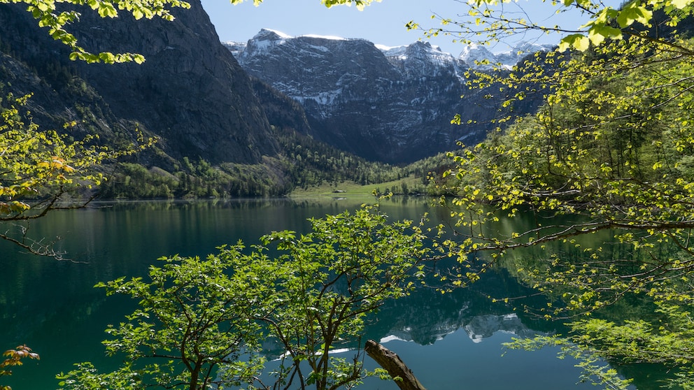 Der Obersee im Berchtesgadener Land zählt laut einem aktuellen Ranking von Pinterest zu den meistgepinnten Reisezielen der US-Usern weltweit