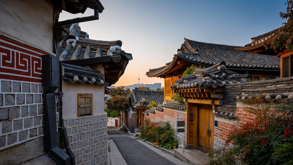 Bukchon Hanok Village in Seoul