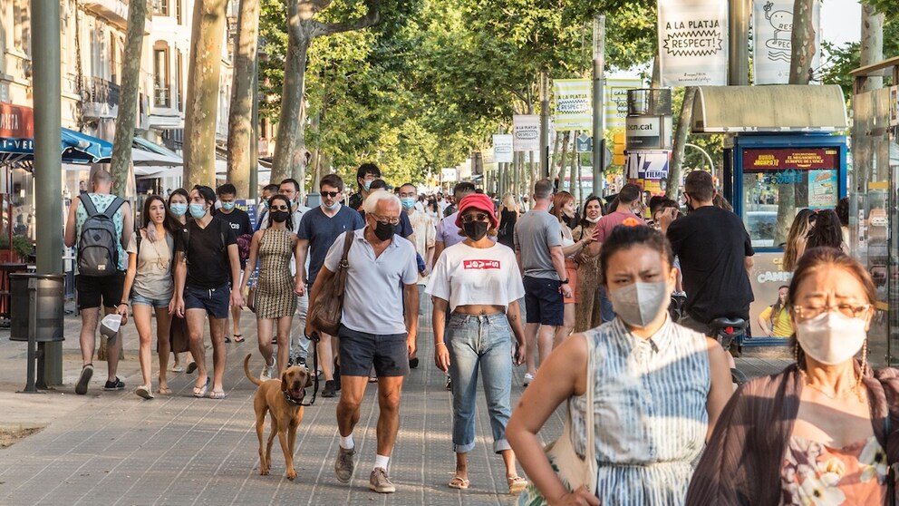 Steigende Corona-Zahlen in Urlaubsländern, etwa in Spanien