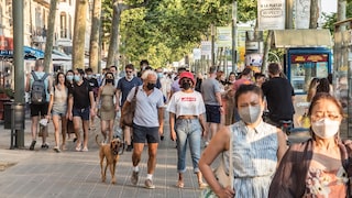 Steigende Corona-Zahlen in Urlaubsländern, etwa in Spanien