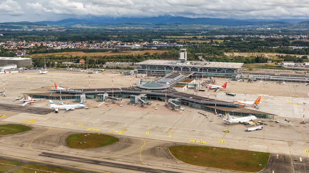 Der Flughafen Basel-Mühlhausen wird von Frankreich und der Schweiz betrieben