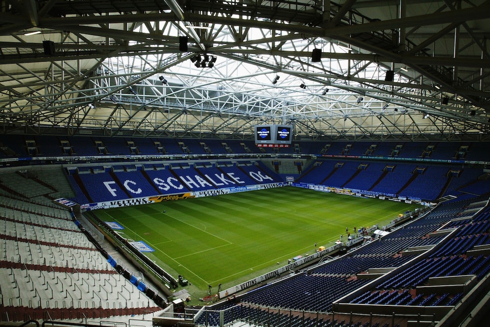 Die Schalke-Arena in Gelsenkirchen