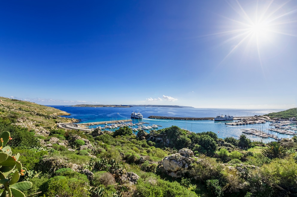 Gozo ist eine Mittelmeer-Insel und Teil der Republik Malta