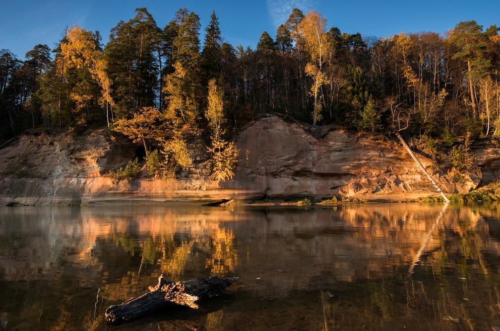 Der Gauja-Nationalpark in Lettland