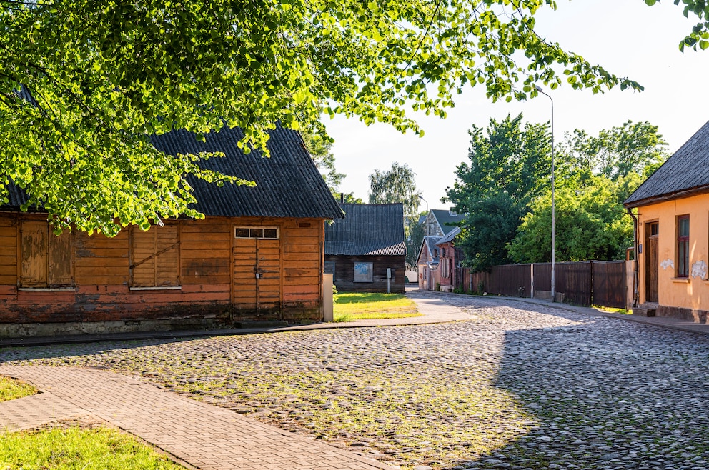 Ventspils ist eine Hafenstadt in Lettland