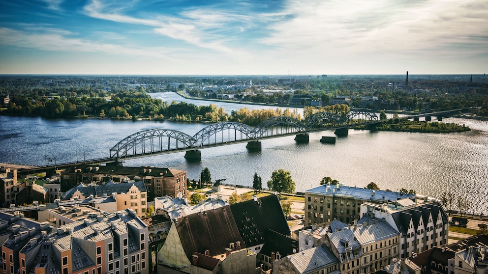 Lettlands Hauptstadt Riga