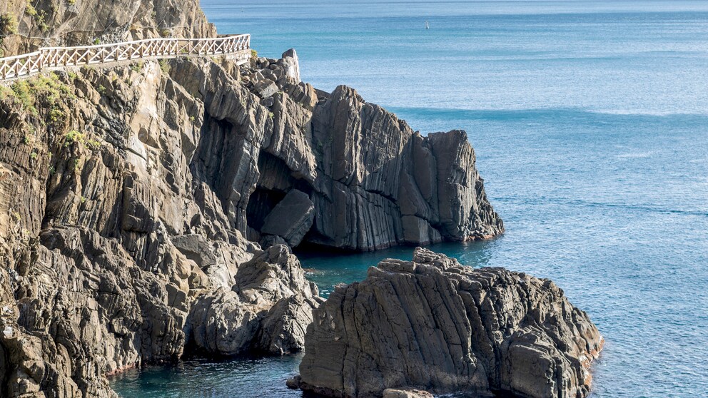 Dre Via dell'Amore im italienischen Cinque Terre