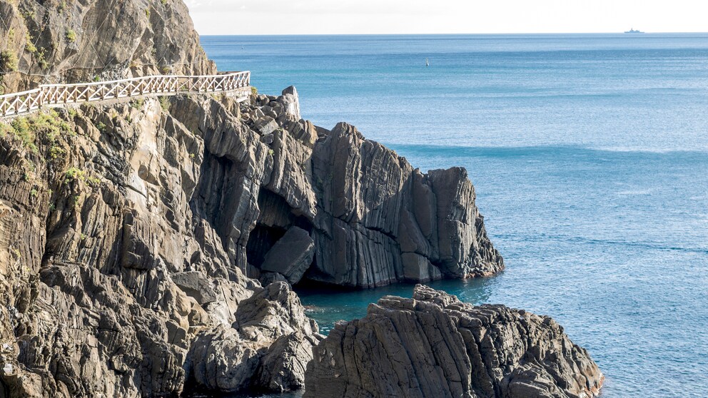 Dre Via dell'Amore im italienischen Cinque Terre