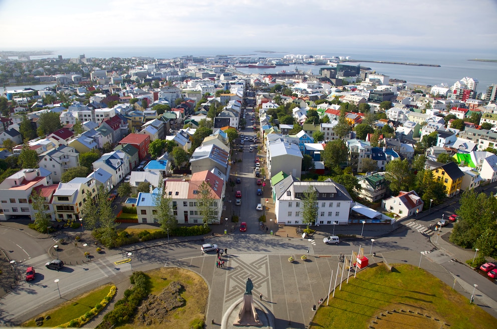 Grindavík ist eine Hafenstadt in Island
