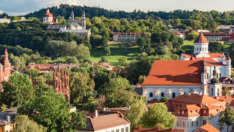 Litauens Hauptstadt Vilnius