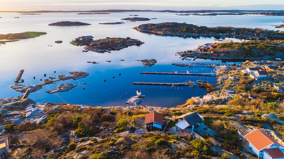 Die Küste von Schweden hat so viele Inseln wie sonst kein Land auf der Welt