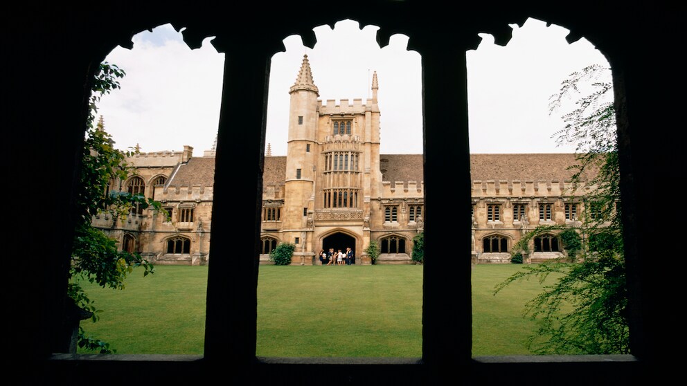 Das Magdalen College in Oxford