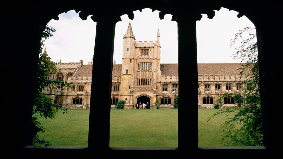 Das Magdalen College in Oxford