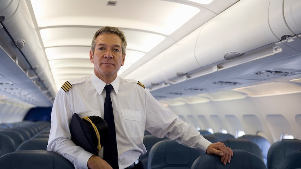 Pilot ohne Bart