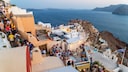Die griechische Insel Santorin leidet stark unter dem Massentourismus