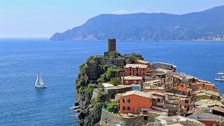Vernazza, Cinque Terre, schöne Strände in Ligurien