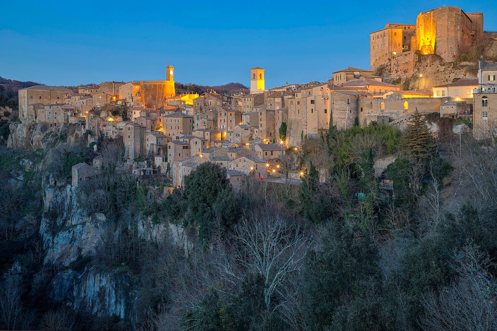 Toskana Bergdörfer, Sorano