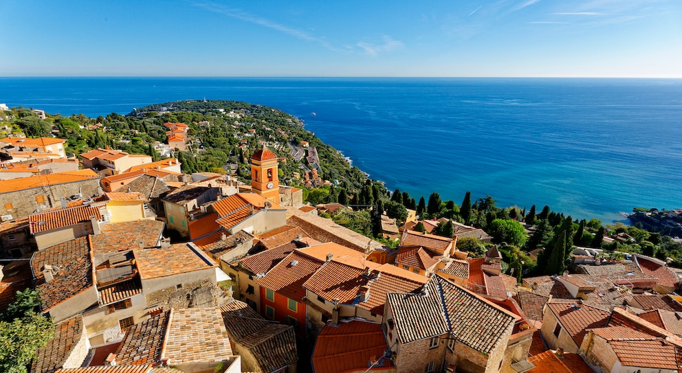 Roquebrune-Cap-Martin liegt in der Nähe von Monaco an der Côte d'Azur und eignet sich perfekt für einen Urlaub im September