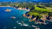 Diese Urlaubsorte in Frankreich sind noch echte Geheimtipps: Blick auf Hendaye im Baskenland