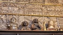 Die sogenannte „Goldene Kammer“ in der Kölner Basilika St.Ursula ist eine der wichtigsten Reliquiensammlungen der Welt. Hier werden Knochen aufbewahrt, die man der Schutzpatronin der Stadt und ihren Jüngerinnen zuschreibt.