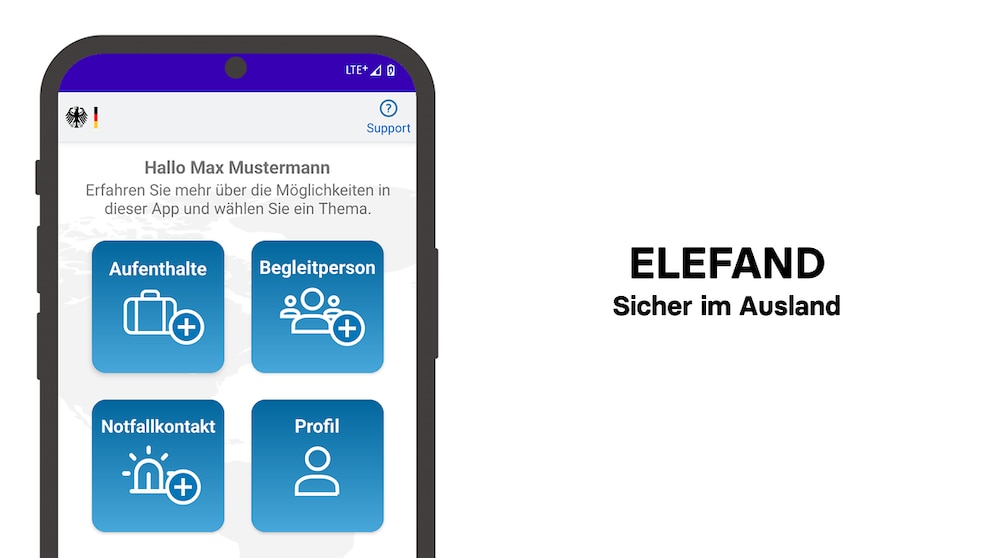 ELEFAND App Auswärtiges Amt