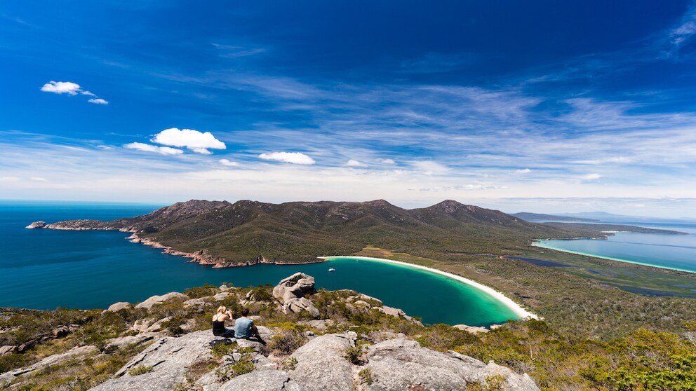 Traumstrände bieten die Whitsundays zuhauf – zum Beispiel am Hill Inlet