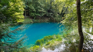 Der Blautopf, eine der Hauptattraktionen von Blaubeuren, wird der Öffentlichkeit nun für einige Jahre nicht zugänglich sein