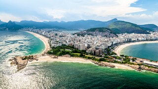 Die Copacabana in Rio de Janeiro
