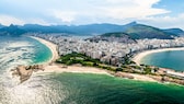 Die Copacabana in Rio de Janeiro