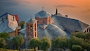 Im Osten Chalkidikis liegt die Mönchsrepublik Athos