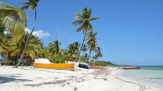 Wie im Paradies sieht es am Strand von Mano Juan in der Dominikanischen Republik aus