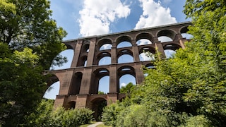 Die Göltzschtalbrücke ist eine Sehenswürdigkeit der Superlative